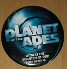 Planet Of The Apes 2001 Movie Pin Tim Burton Mark Wahlberg Film Dvd Promo Button