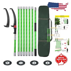 Durable 27ft Extendable Pruning Saw with Safety Features and Carrying Bag - Picture 1 of 10