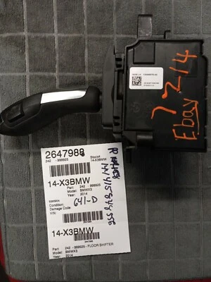 2011-2015  BMW 535i  X3 Gear Shift Shifter Assembly OEM 9296904 - Image 1 of 4