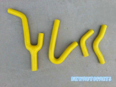 Yellow Silicone Radiator Hose For KTM 250MXC 250 MXC kit 1998-2002 99 2000 2001 - Image 1 of 4