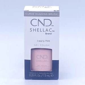 CND Shellac - Clearly Pink - 0.25oz / 7.3ml - Picture 1 of 1