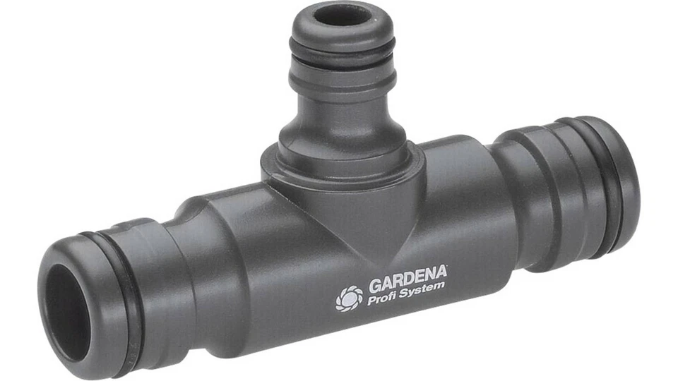 Gardena 2835-20 T-Stück Steckkupplung Profi System,  2 x 19mm (3/4"), 1 x 15mm - Bild 1 von 1