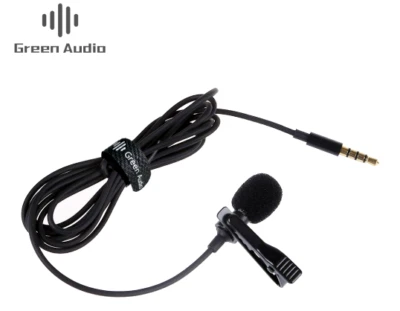 GA Lavalier Microphone 3.5mm jack Clip-on For Canon Nikon DSLR Phones-6ft, -NEW - Image 1 of 3