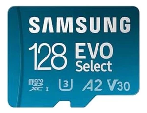 Karta Samsung EVO Select 128GB MicroSDXC UHS-I z adapterem *nowa* - Zdjęcie 1 z 1
