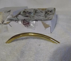 25 Vintage poliertes Messing 5" Schrankgriffe Neu im Karton The Briggs Company - Bild 1 von 5