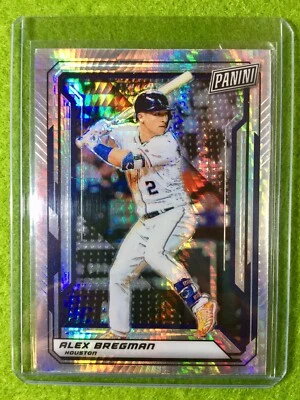 ALEX BREGMAN PRIZM CARD JERSEY #2 ASTROS SP /99 REFRACTOR  2019 National VIP SSP - Image 1 of 4