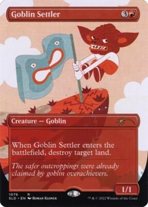 Goblin Settler - Borderless (Near Mint NM) MTG Magic - Secret Lair - Picture 1 of 1