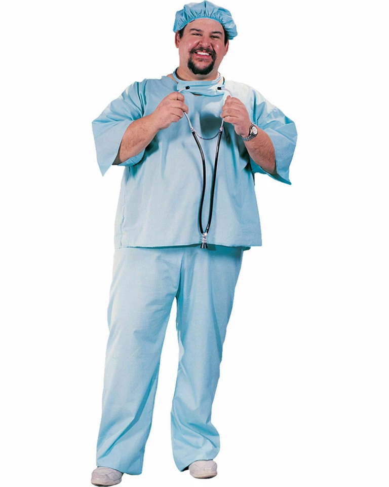 Disfraz de Doctor Doctor Quirúrgico Talla Grande Adulto Foto 1 de 1