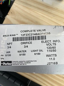 Parker Complete Valve 12F23C2148ACF4C05 - Picture 1 of 3