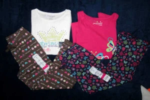 Jumping Beans Girls Size 5 Mixed clothing lot of 4 New Tops and bottoms NWT - Picture 1 of 3