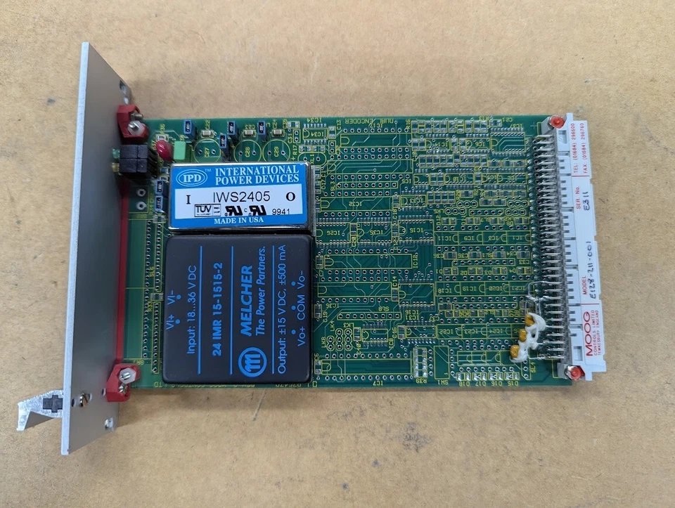 MOOG E128-211-001 Power Supply Board - Image 1 of 4