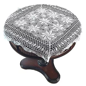 Vintage Crochet Lace Doilies Placemat Table Runner 30"x30" OffWhite Tablecloth - Picture 1 of 2