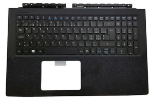 ACER ASPIRE V15 NITRO VN7-592 VN7-592G KEYBOARD WITH PALMREST QWERTZ SWISS - Zdjęcie 1 z 2