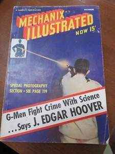 Mechanix Illustrated Magazine Oct 1938 Issue - Picture 1 of 12