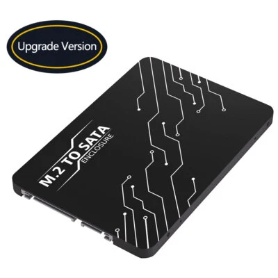 M.2 Adapter to 2.5 SATA Enclosure B & M Key SATA Based NGFF SSD Converter  - Image 1 of 4