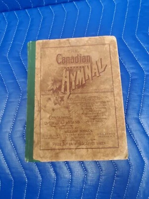1894 EL HIMNARIO CANADIENSE 496 himnos William Briggs Toronto Escuela Dominical TD7 Foto 1 de 4