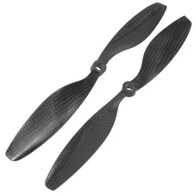 Quad RC 1 x Carbon CCW Multi-Copter for 4.5 1045 Prop Pair 10 CW Fiber Propeller - Bild 1 von 4