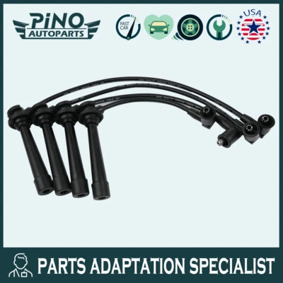 Juego de cables de bujía de encendido 4*Actualización para Kia Rio RX-V 2001-2005 1,6 L 274002X140 Foto 1 de 4