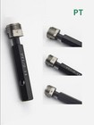 PT 1/16" 1/8" 1/4" 3/8" 1/2" 3/4" 1" ~ 2" Kegelrohrstecker Gewinde Messgerät