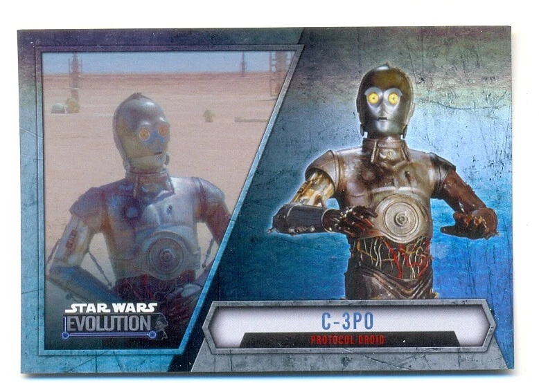 2016 Star Wars Evolution Silver Parallel Card 72 - C-3PO - Image 1 of 1