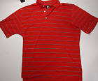 Footjoy Xxl Red Stripe Polo Short Sleve 2Xl Men's Shirt Golf