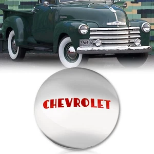 Stainless Steel Logo Hub Cap Wheel Cover Each Fits 1947-53 Chevrolet Truck - Picture 1 of 5