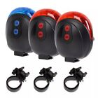 Waterproof Bicycle Cycling Lights Taillights LED Laser Safety Warning Bicycle Li