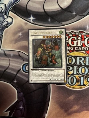 (MC) Yugioh Junk Berserker EXVC-EN037 Ultimate Rare 1st Ed VLP - Image 1 of 4