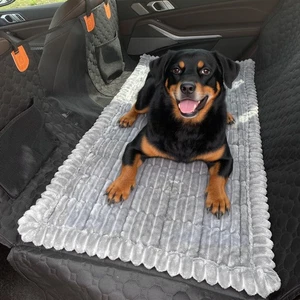 Non-Slip Dog Car Bed Mat For Car Travel Backseat Dog Bed Blanket Seat Extender - Picture 1 of 60