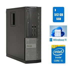 Computer desktop Dell OptiPlex 9010 SSF Core i5 16 GB Ram 512 SSD Wi-Fi Windows 11 - Foto 1 di 6