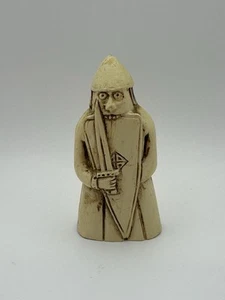 Isle Of Lewis Chess Piece White Rook Ambassador Replica Replacement Piece - Imagen 1 de 4