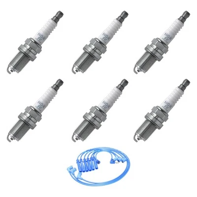 For Toyota 4Runner 89-91 NGK BNDL-0843-10000364 Spark Plug Wire & Spark Plug Kit Foto 1 de 4