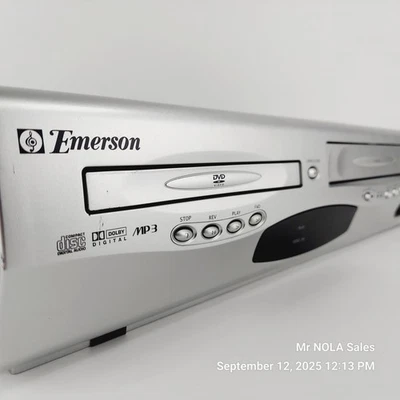 Emerson EWD2203 DVD VCR Combo Player Tested - Free Shipping! - Image 1 of 4