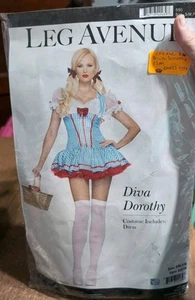 XX 83628 Diva Dorothy Vestido Disfraz Mujer Pierna Avenida - Imagen 1 de 1