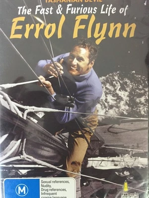 THE FAST & FURIOUS LIFE OF ERROL FLYNN DVD Documentary AS NEW! - Image 1 of 2