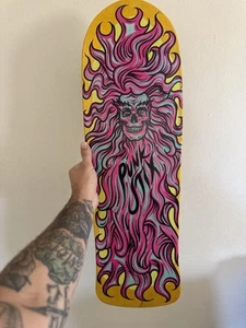 Punk Stix Sun God Jason Jessee Spoof Tribute Skateboard Skate Deck Santa Cruz - Picture 1 of 1