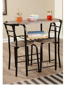 Homelife Compact Dining Set 2 Seater table - Picture 1 of 6