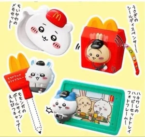 McDonald's Chiikawa Figura Vol.2 Juego Completo Happy Set Happy food 2025 NUEVO - Imagen 1 de 9
