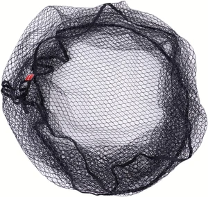 Red de pesca de repuesto recubierta de goma gancho resistente para red de aterrizaje negra grande Si - Imagen 1 de 12