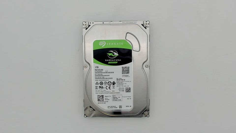 HDD 1TB 7200RPM SATA 3 64MB 3.5" 4K ST1000DM010 (PHARAOH OASIS) SEAGATE - Image 1 of 2
