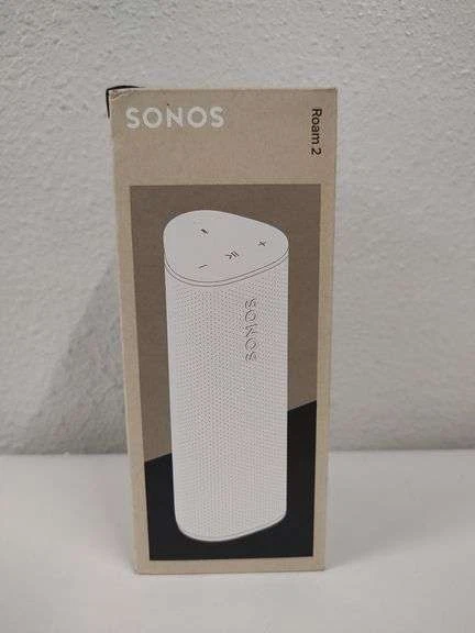 Sonos Roam2 Portable Bluetooth Speaker in White ROAM2US1