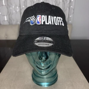 New Era Orlando Magic Hat Black NBA Playoffs 9TWENTY Adjustable Cap Finals - Picture 1 of 5