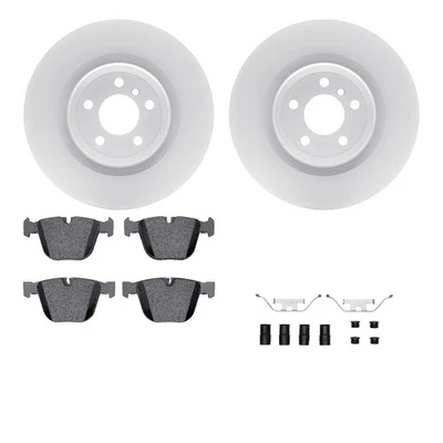 For BMW 550i GT xDrive 10-17 R1 Concepts Rear Brake Kit w Euro Ceramic Pads Foto 1 de 4