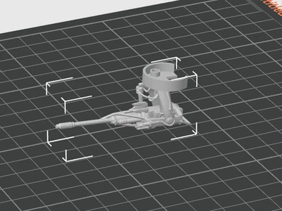 Rc Apache Heli 250 size improved 30 mm gun for sale - Image 1 of 3