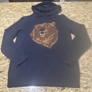 Old Navy kuscheliger schwarzer Hoodie-Pullover für Damen Größe Large Tall - Bild 1 von 9