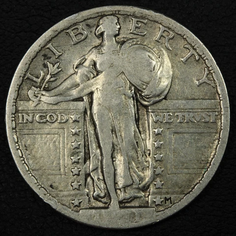 1921 Standing Liberty Silver Quarter Cover
