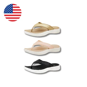 Damen Glitzer Komfort Flip Flops – 3 Farben, Größen 6–10 - Bild 1 von 7