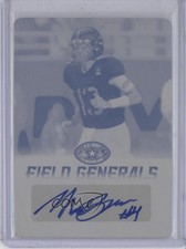 2013 Leaf US Army All-American Bowl Field Generals 1/1 Max Browne Auto 0a7