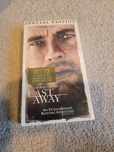 Cast Away (VHS, 2001, Special Edition) Sealed New - Picture 1 of 3