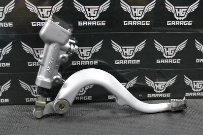 2012 KAWASAKI 12-17 KX450F OEM NISSIN FREIO TRASEIRO TRASEIRO CILINDRO MESTRE E ALAVANCA - Imagem 1 de 4